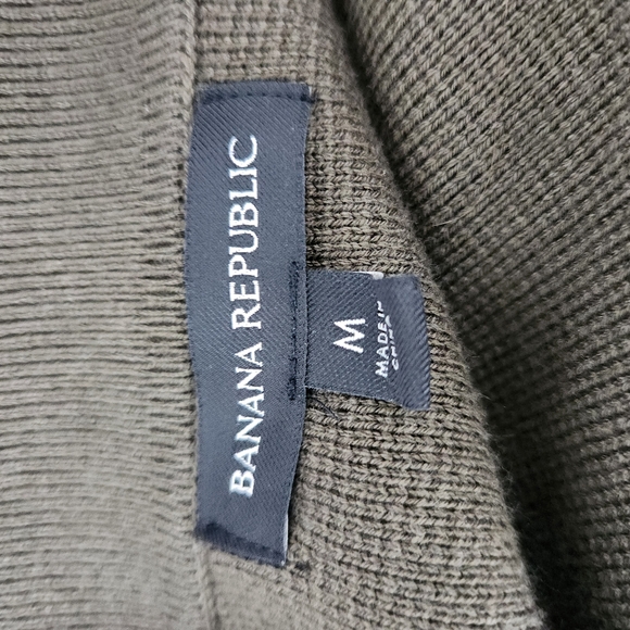 Banana Republic womens double breasted long knit jacket - Picture 6 of 7
